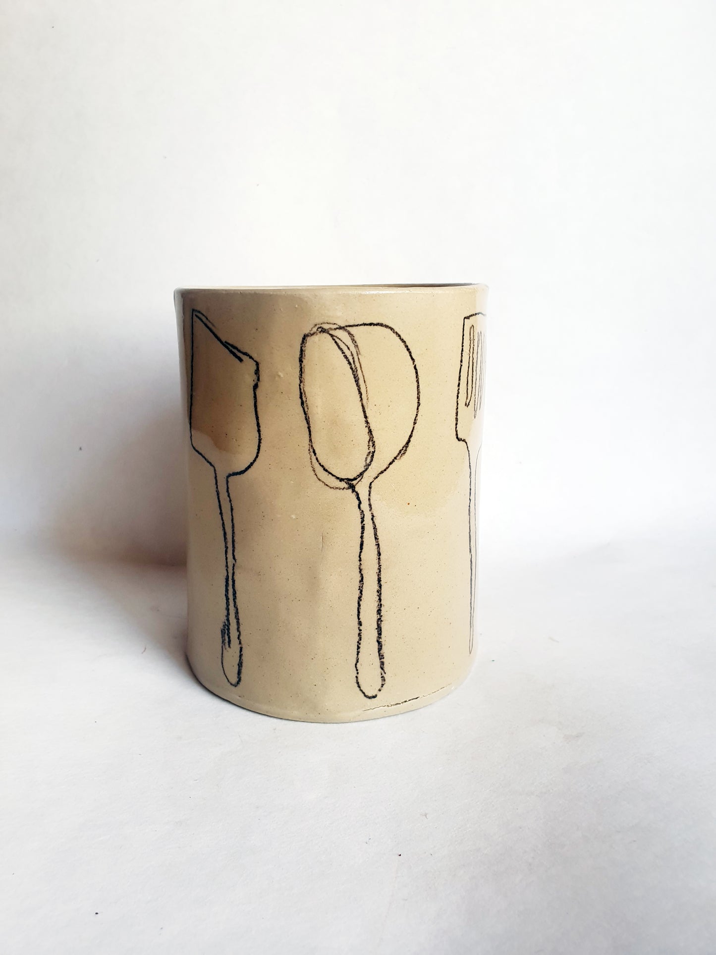 pot à ustensiles de cuisine (n°1)