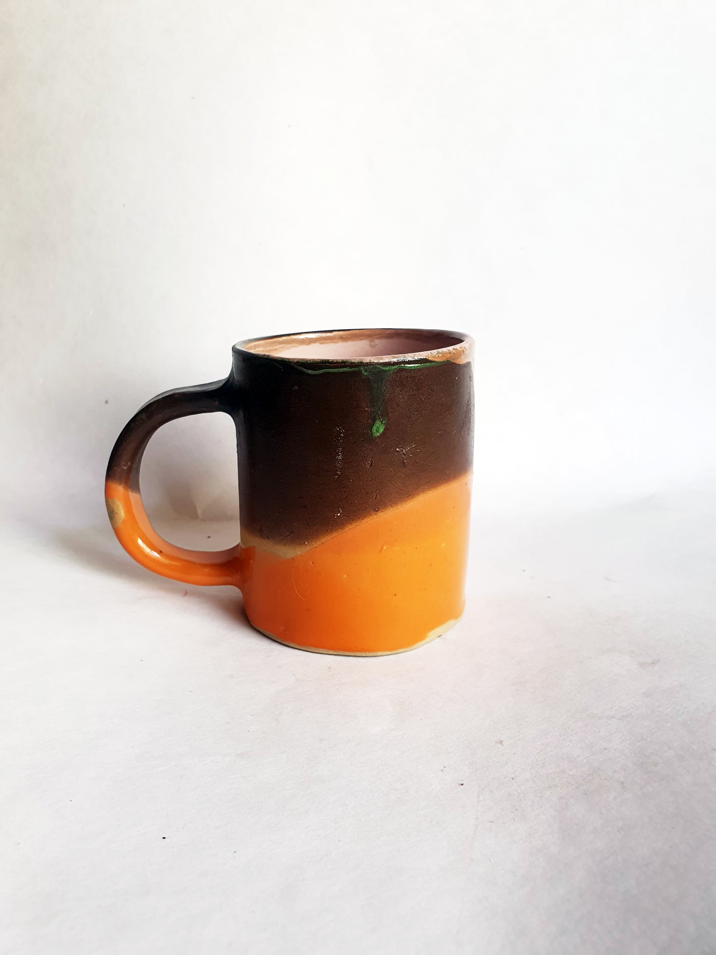 tasse 35 cl orange/marron