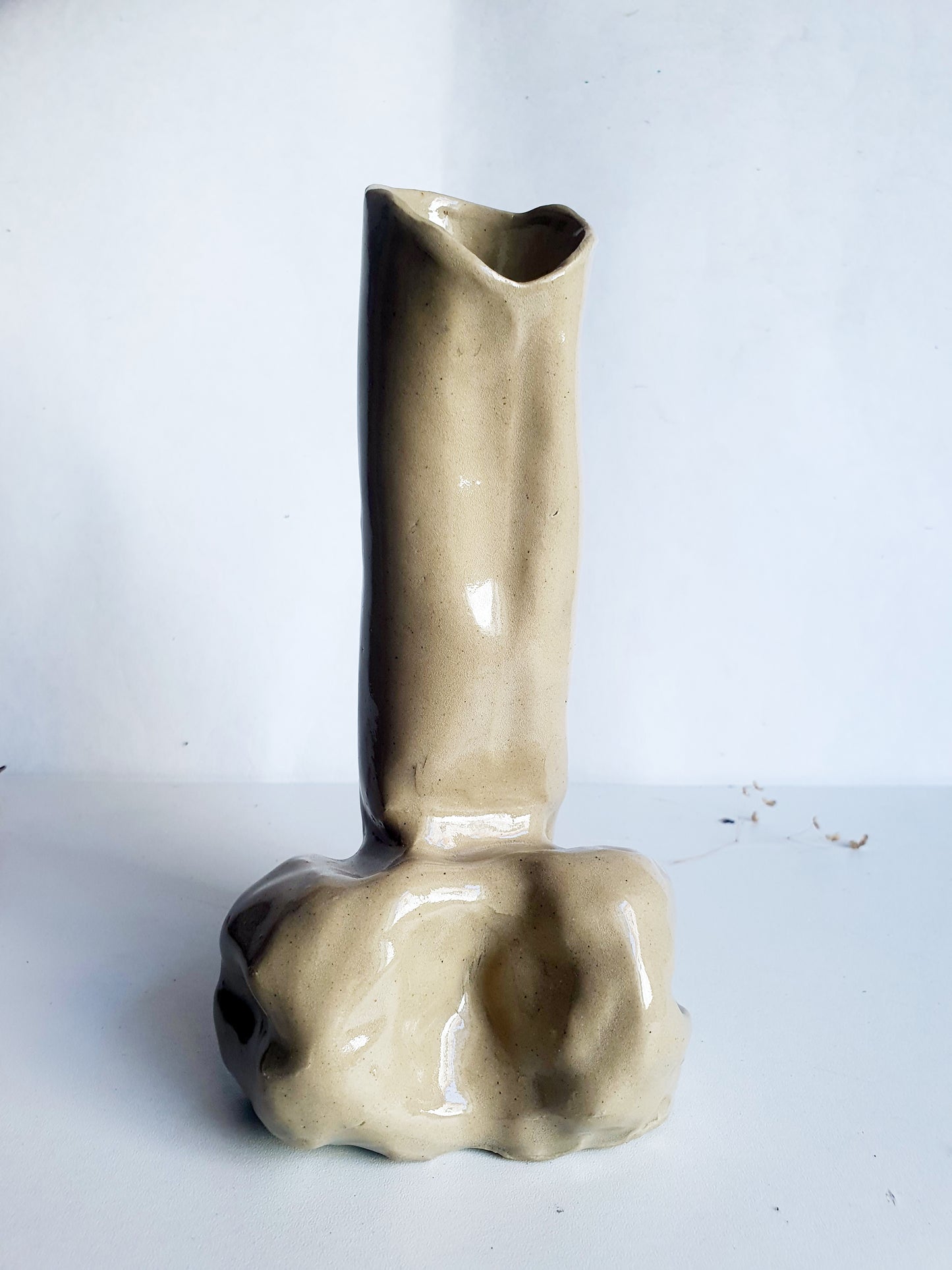 Vase verge beige 2