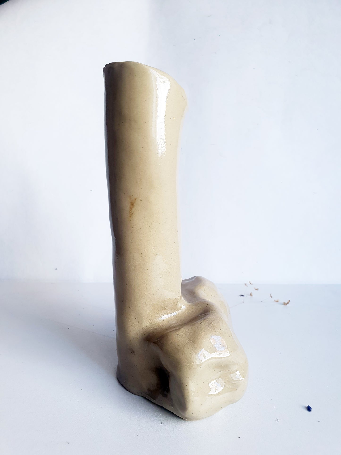 Vase verge beige 2