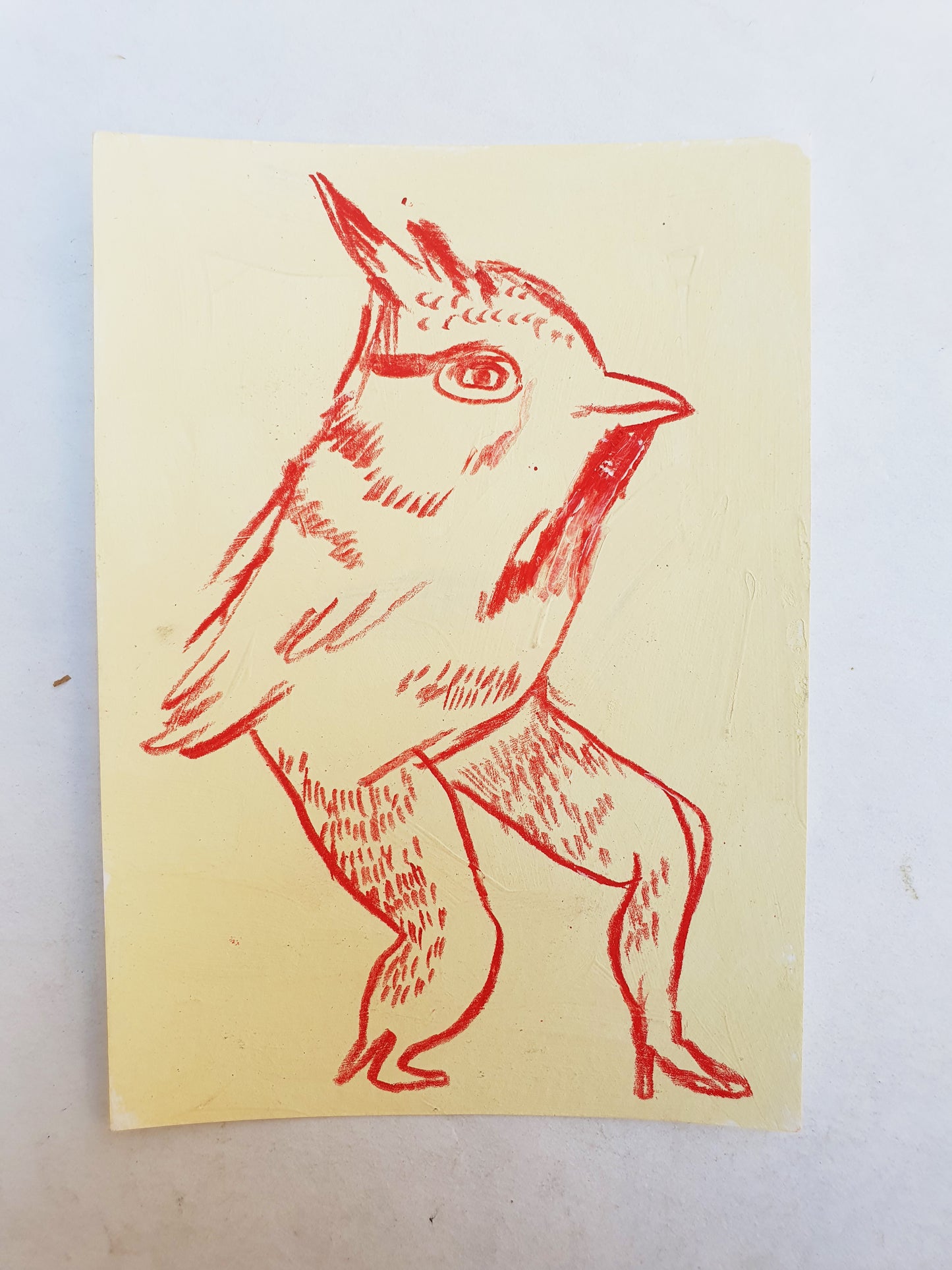 dessin original 10 x 15 oiseau 2