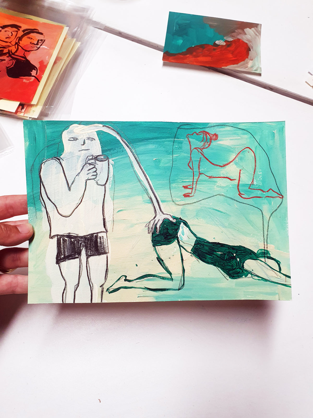 YOga dans le salon