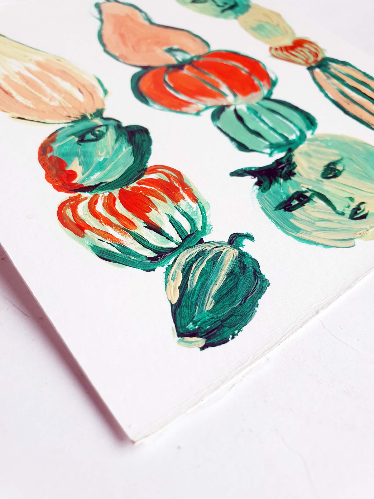 dessin original 15 x 15 piles de courge