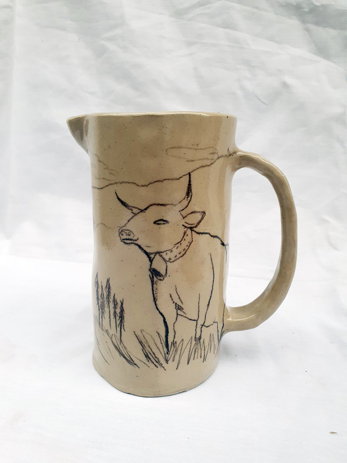 Carafe Vaches pièce unique