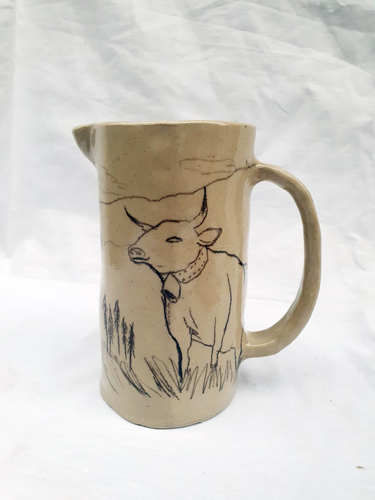 Carafe Vaches pièce unique