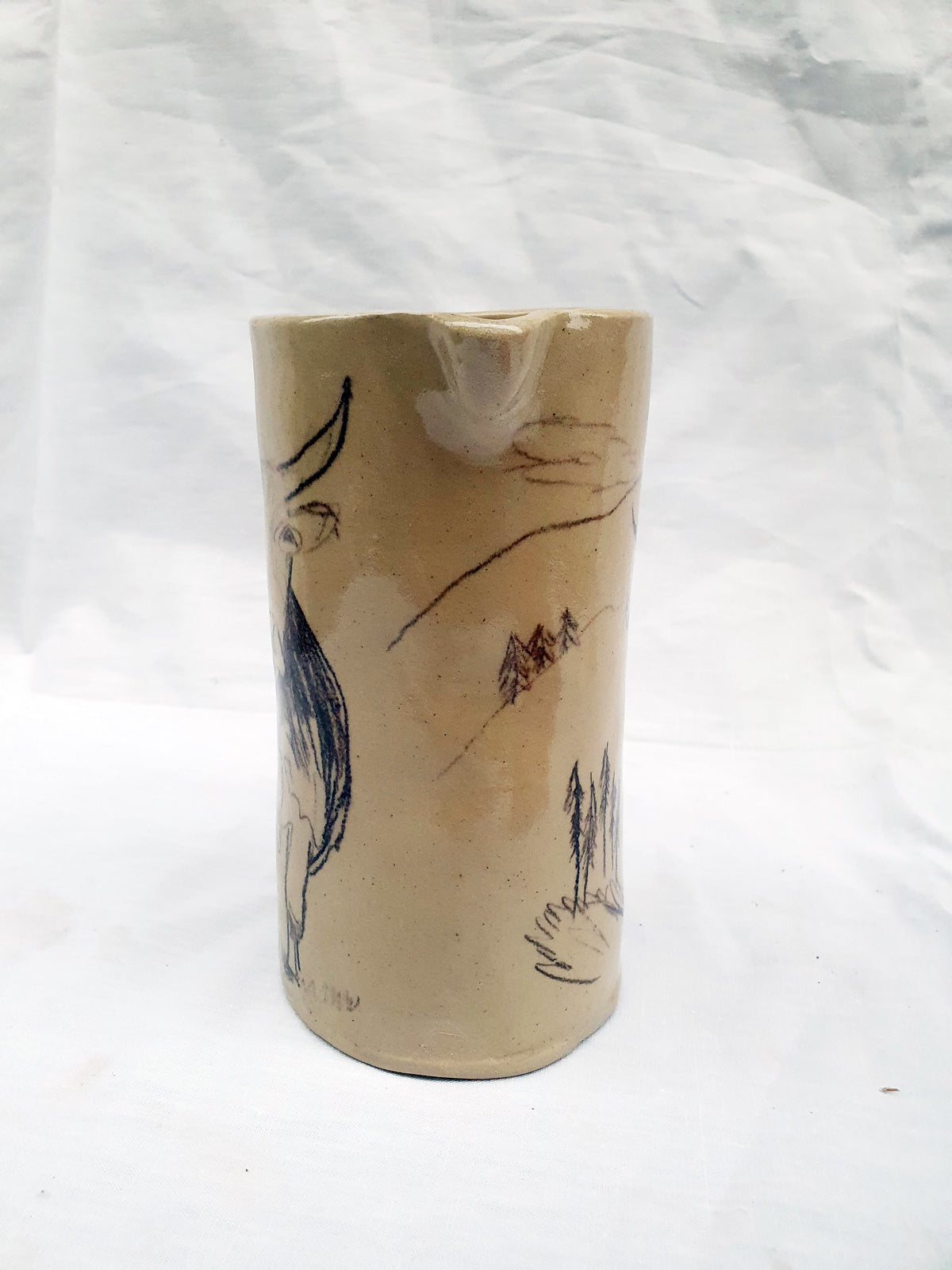 Carafe Vaches pièce unique