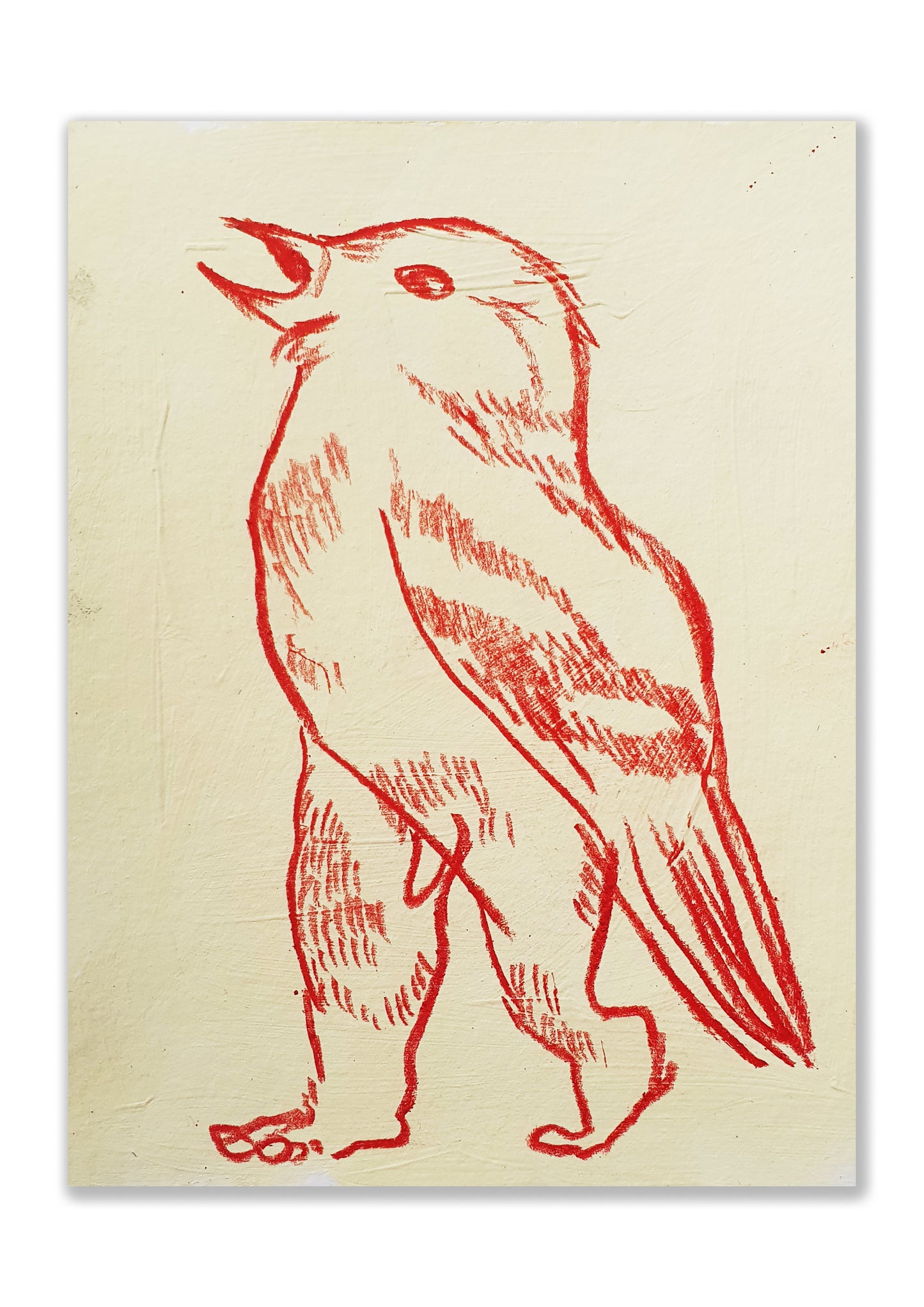 dessin original 10 x 15 oiseau 1