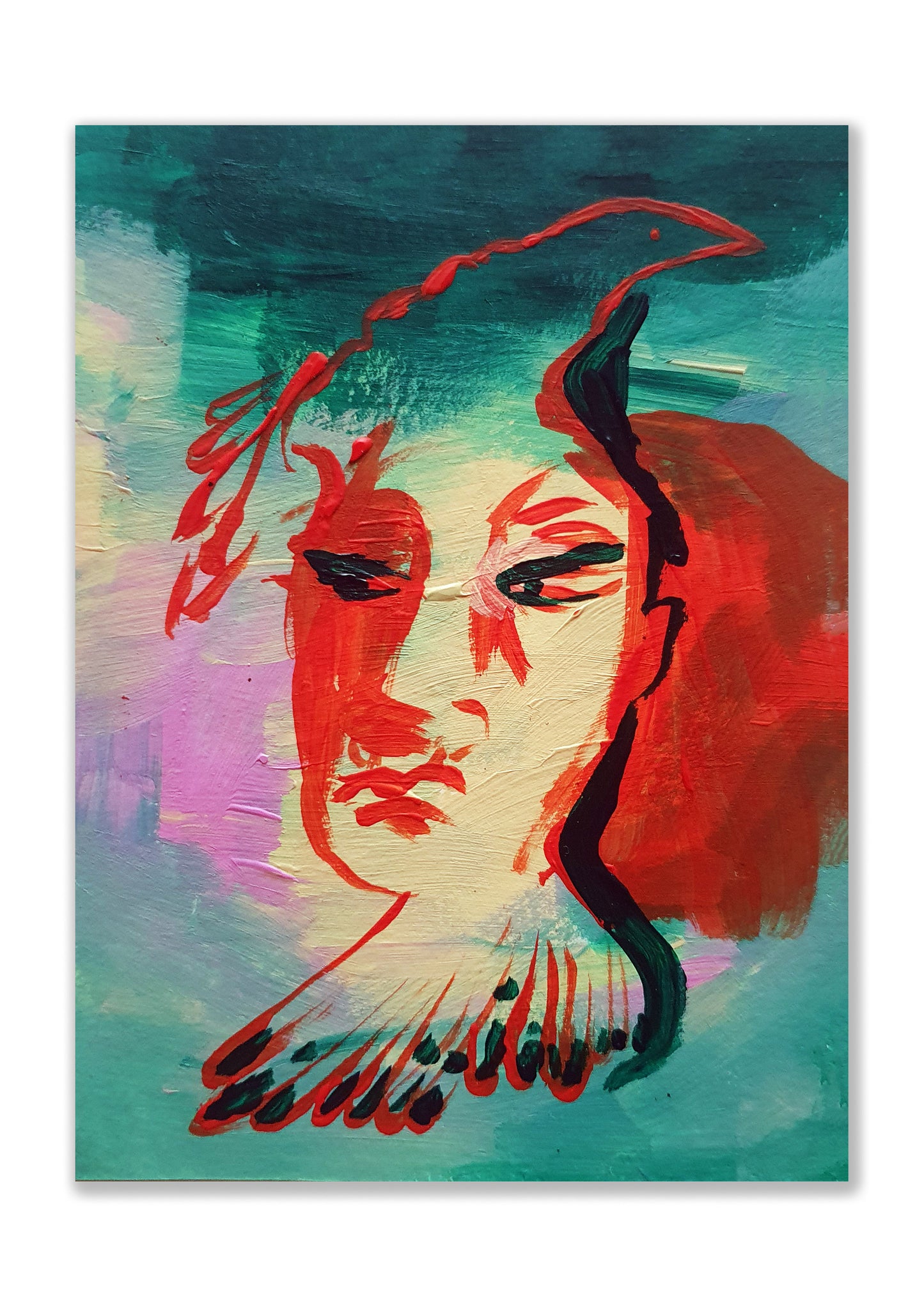 TETE OISEAU HUPPE 10 X 15 PRINT