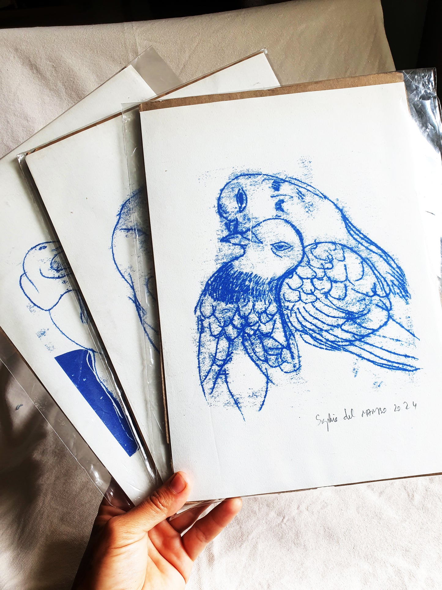 AMOUR PIGEON / 20 X 30 CM PRINT